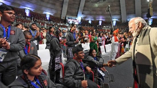 Pariksha Pe Charcha”   with Narendra Modi