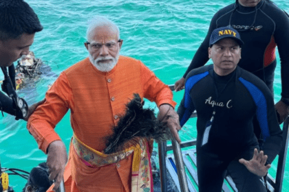 PM Modi's Spiritual Dive: Exploring the Underwater Prayers at Dwarka