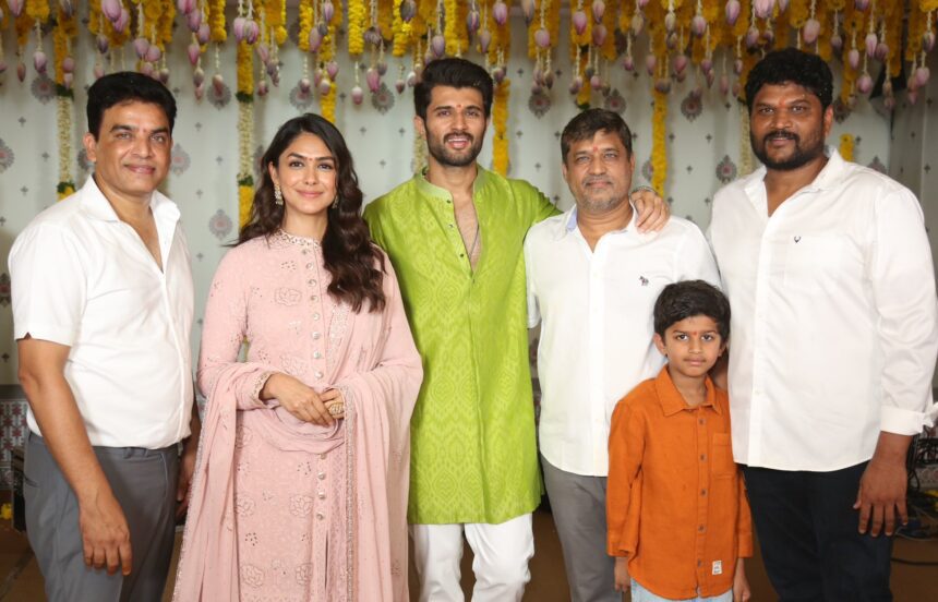 Vijay Deverakonda and Mrunal Thakur के 'Family Star'